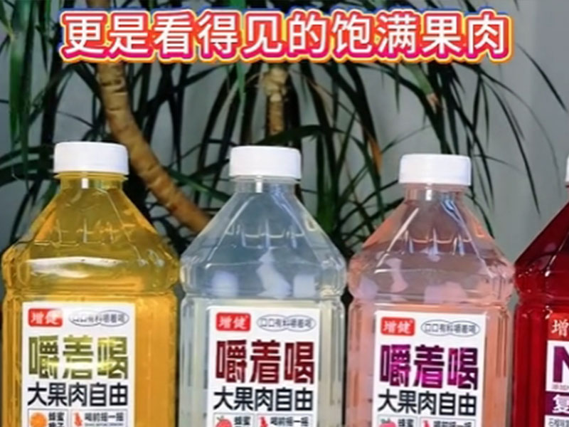 大果肉果汁，精选优质水果，口感清新